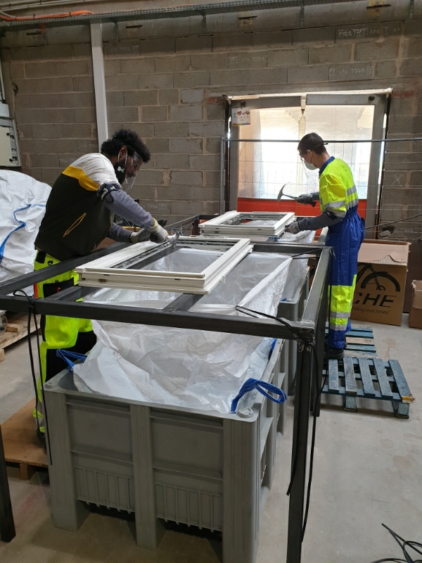 Recyclage des huisseries