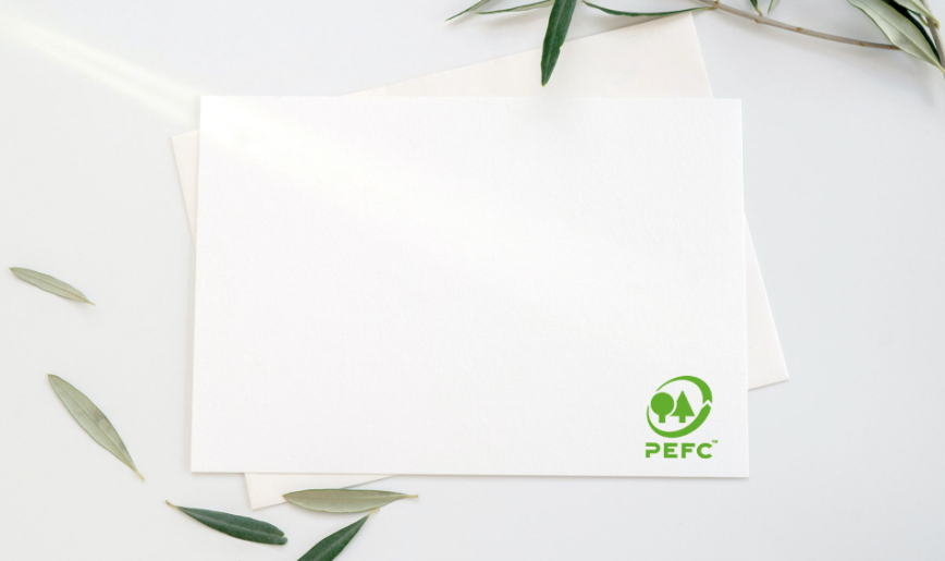 Utilisation de papiers certifiés PEFC