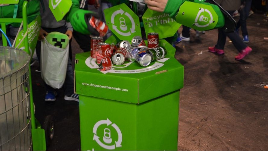 Etre point de collecte pour le recyclage des canettes aluminium