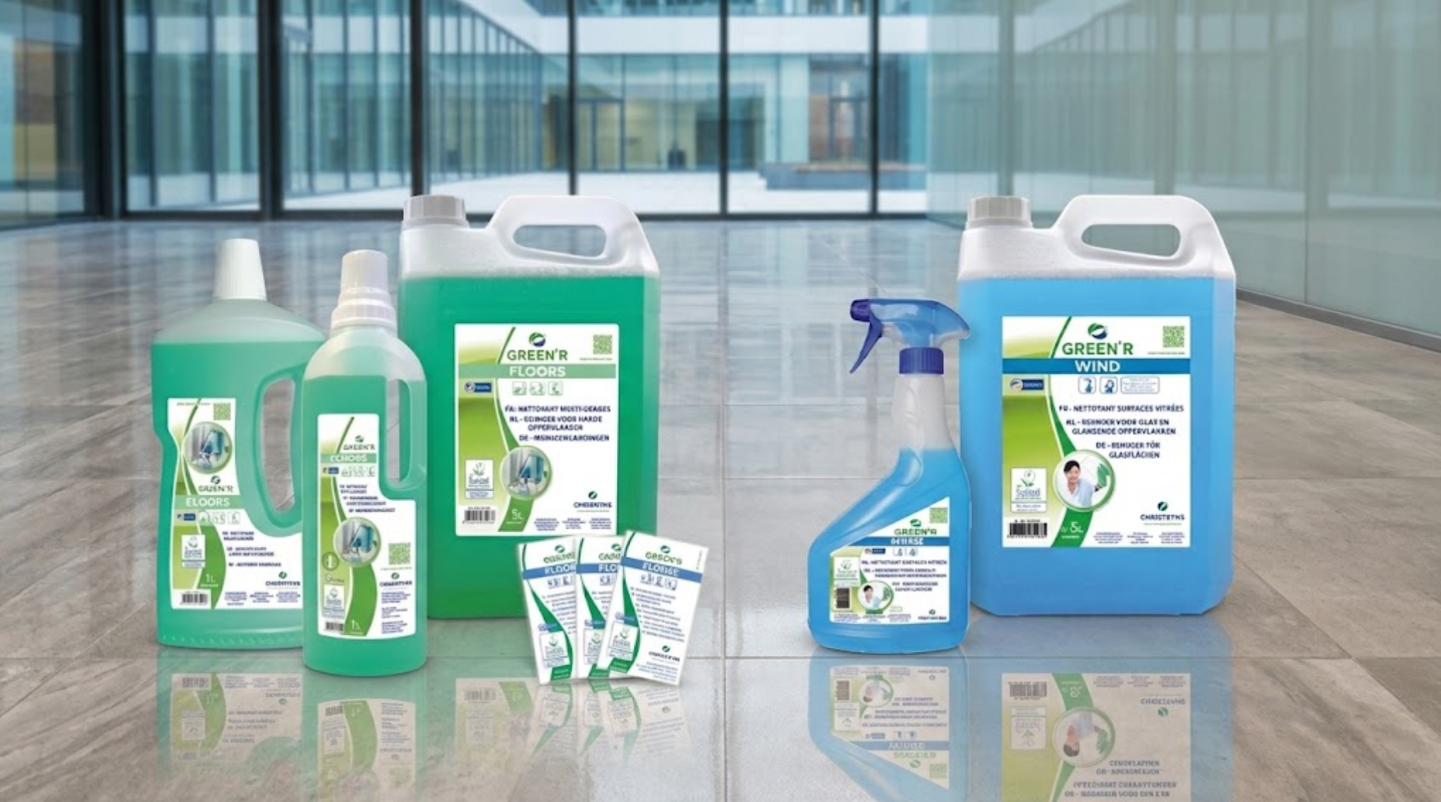 Produits pour les sols et surfaces écolabellisés