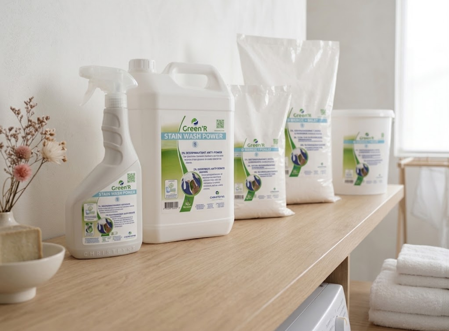 Produits pour le linge écolabellisés
